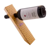 stojan na láhev vína na zakázku bílá s potiskem loga - foto 5