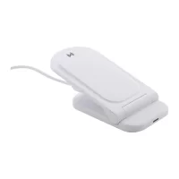 stojánek mobilního telefonu s bezdrátovou nabíječkou RABS bílá s potiskem loga - foto 6