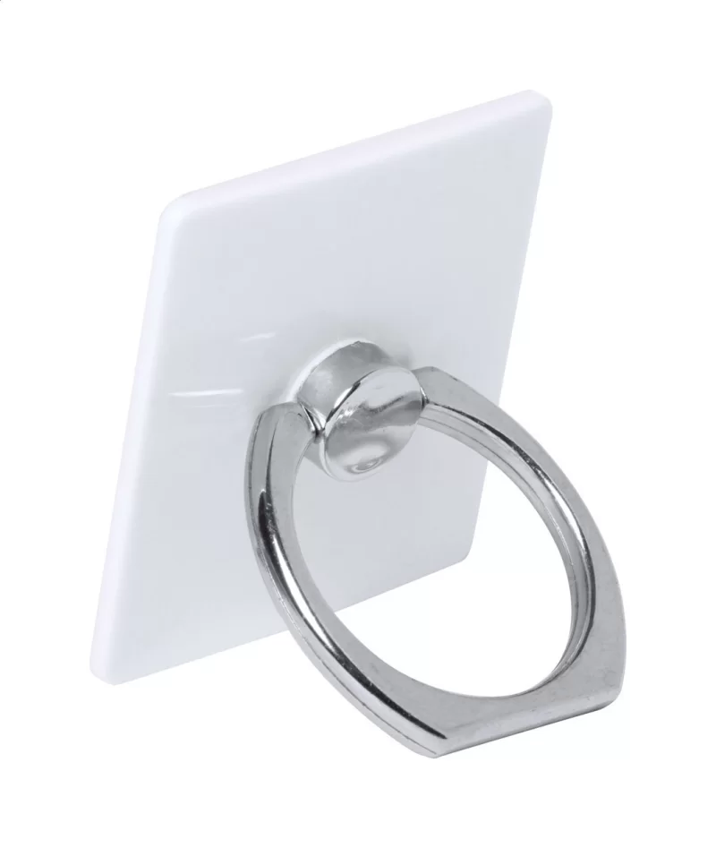 stojánek na mobil bílá — reklamní předmět s vlastním potiskem stojánek na mobil bílá s potiskem loga