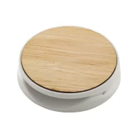 stojánek na mobil bílá s potiskem loga