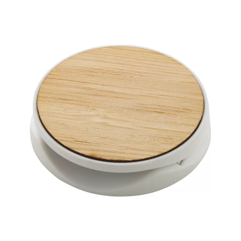 stojánek na mobil bílá s potiskem loga