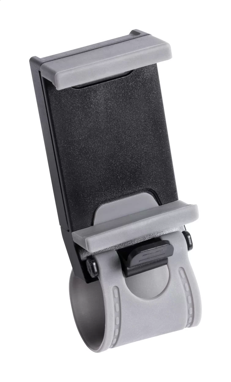 stojánek na mobil černá — reklamní předmět s vlastním potiskem stojánek na mobil černá s potiskem loga