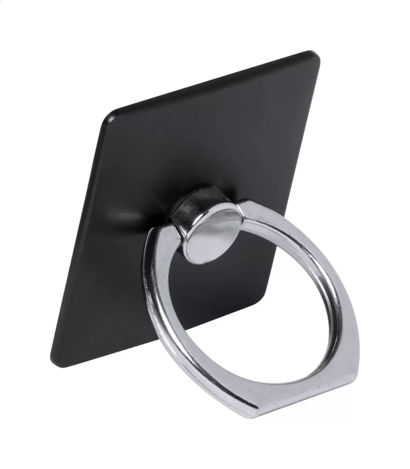 stojánek na mobil černá — reklamní předmět s vlastním potiskem stojánek na mobil černá s potiskem loga