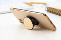 stojánek na mobil černá s potiskem loga - foto 3