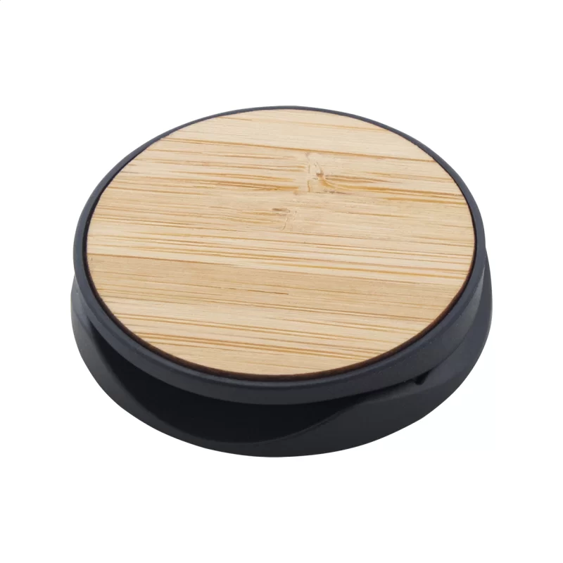 stojánek na mobil černá — reklamní předmět s vlastním potiskem stojánek na mobil černá s potiskem loga