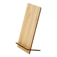 stojánek na mobil přírodní s potiskem loga