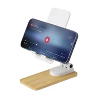 stojánek na mobil přírodní s potiskem loga - foto 7