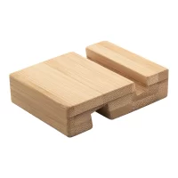 stojánek na mobil přírodní s potiskem loga - foto 4