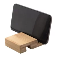 stojánek na mobil přírodní s potiskem loga - foto 6