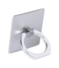 stojánek na mobil stříbrná s potiskem loga