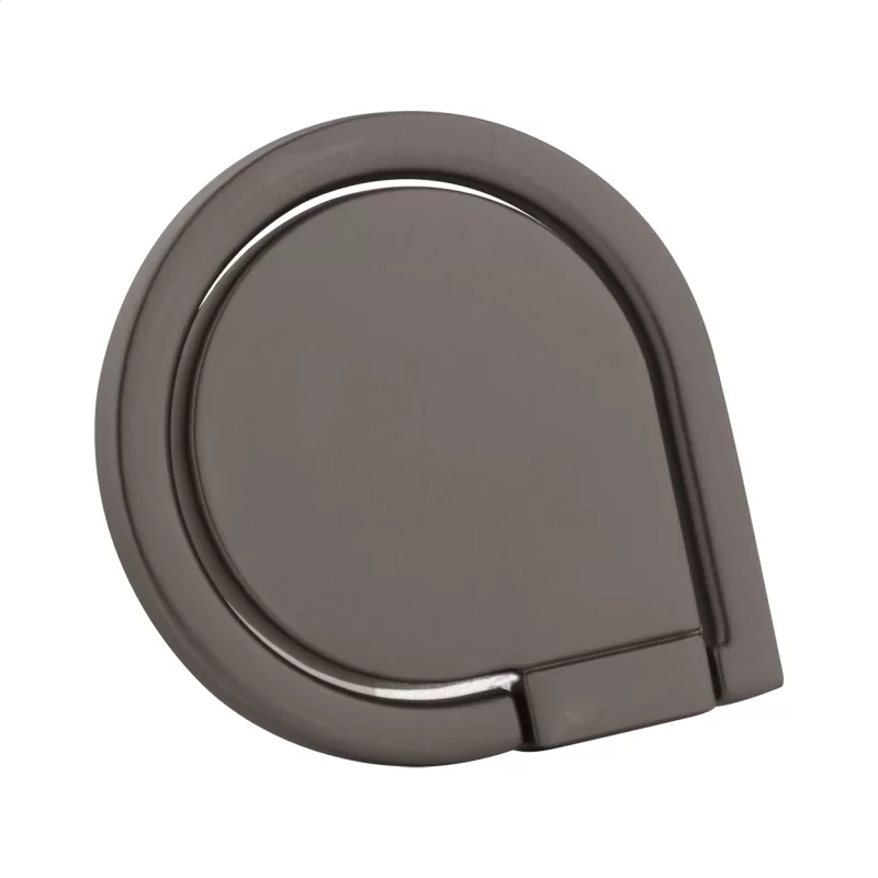 stojánek na mobil tmavě šedá — reklamní předmět s vlastním potiskem stojánek na mobil tmavě šedá s potiskem loga