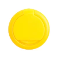 stojánek na mobil žlutá s potiskem loga