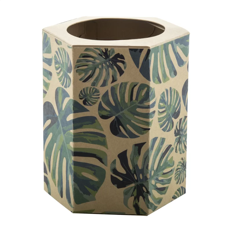 stojánek na pera přírodní s potiskem loga