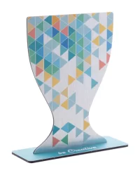 stojánek, trofej stříbrná s potiskem loga - foto 4