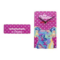 stolní hodiny na zakázku přírodní s potiskem loga - foto 6