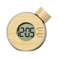 stolní hodiny přírodní s potiskem loga - foto 2