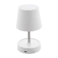 Stolní lampa RABS bílá s potiskem loga - foto 5