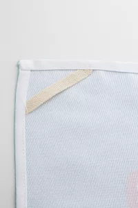 sublimační kuchyňská utěrka bílá s potiskem loga - foto 4