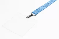 sublimační šňůrka na zakázku černá s potiskem loga - foto 3