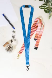 sublimační šňůrka na zakázku černá s potiskem loga - foto 5