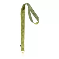 sublimační šňůrka na zakázku zlatá s potiskem loga - foto 4