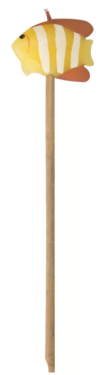 svíčka v bambusu žlutá — reklamní předmět s vlastním potiskem svíčka v bambusu žlutá s potiskem loga