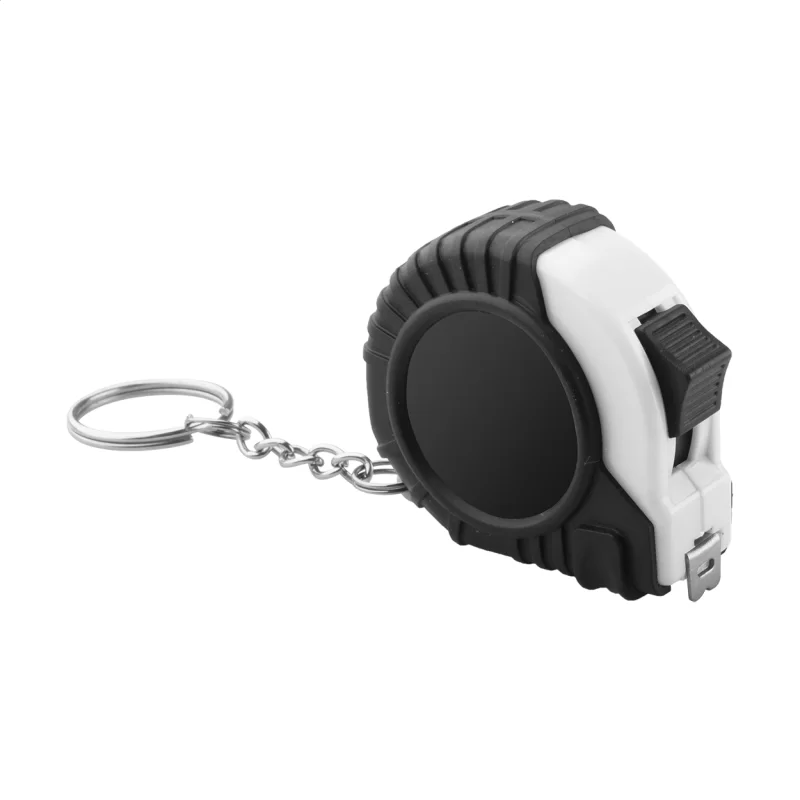 svinovací metr bílá s potiskem loga