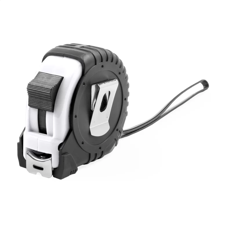 svinovací metr bílá s potiskem loga