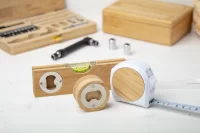 svinovací metr bílá s potiskem loga - foto 7