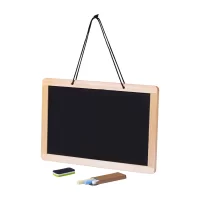 tabulka na vzkazy černá s potiskem loga - foto 2