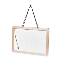 tabulka na vzkazy černá s potiskem loga - foto 3