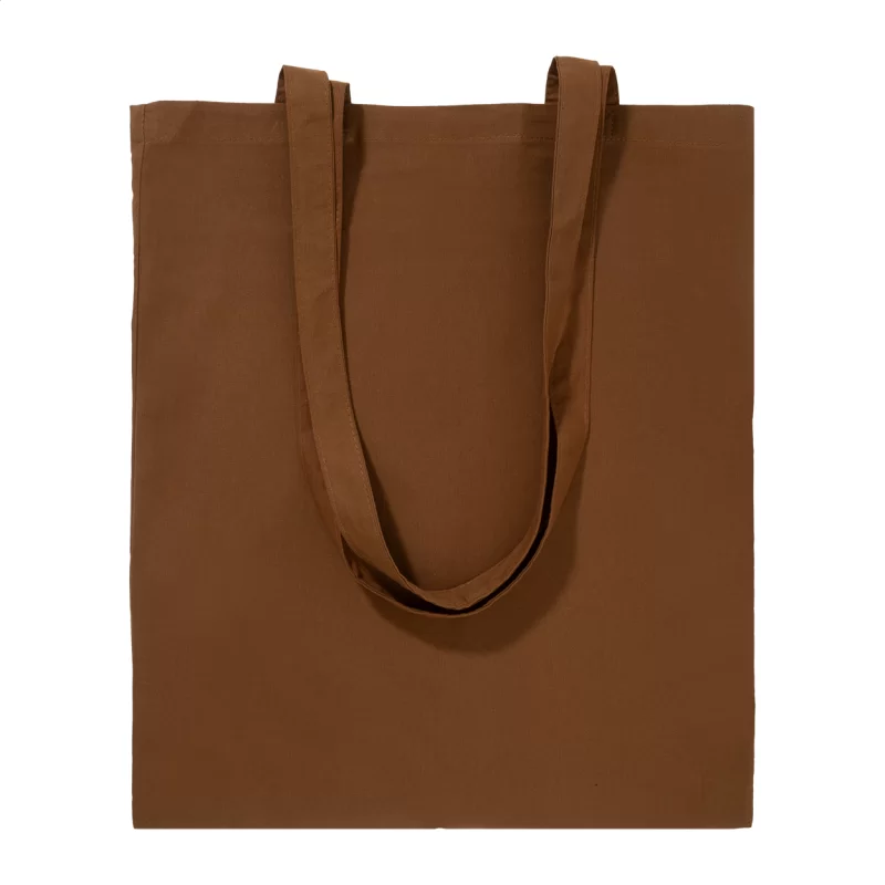 taška hnědá s potiskem loga