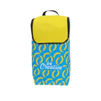 taška na boty na zakázku černá s potiskem loga - foto 4