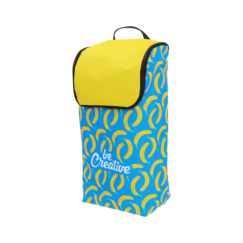 taška na boty na zakázku černá s potiskem loga