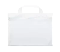taška na dokumenty na zakázku bílá s potiskem loga - foto 2
