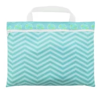 taška na dokumenty na zakázku bílá s potiskem loga