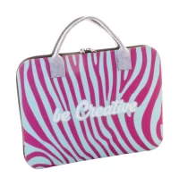 taška na dokumenty na zakázku bílá s potiskem loga