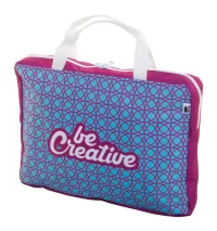 taška na dokumenty na zakázku bílá s potiskem loga