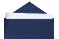 taška na dokumenty z RPET tmavě modrá s potiskem loga - foto 2