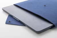 taška na dokumenty z RPET tmavě modrá s potiskem loga - foto 3