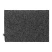 taška na dokumenty z RPET tmavě šedá s potiskem loga - foto 2