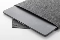 taška na dokumenty z RPET tmavě šedá s potiskem loga - foto 5