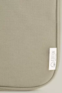 taška na notebook z recyklované plátno béžová s potiskem loga - foto 4