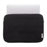 taška na notebook z recyklované plátno černá s potiskem loga - foto 8