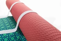 taška na podložku na jógu na zakázku bílá s potiskem loga - foto 5