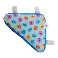 taška na rám jízdního kola na zakázku bílá s potiskem loga - foto 4