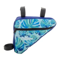 taška na rám jízdního kola na zakázku černá s potiskem loga - foto 3