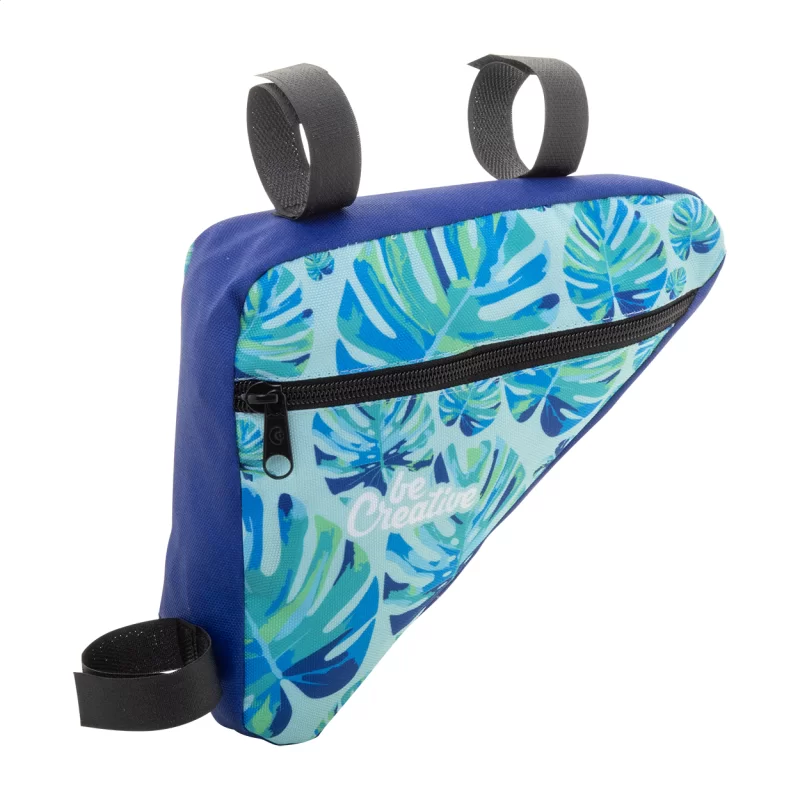 taška na rám jízdního kola na zakázku černá s potiskem loga