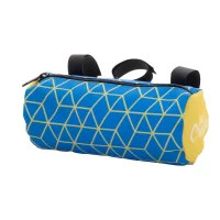 taška na řídítka jízdního kola na zakázku černá s potiskem loga - foto 3