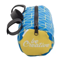 taška na řídítka jízdního kola na zakázku černá s potiskem loga - foto 5